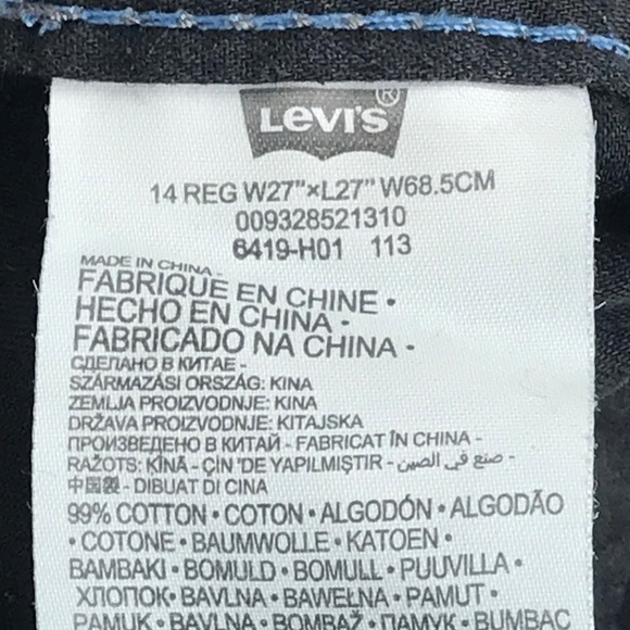 Levi’s 511 Skinny Jeans - Picture 4 of 12